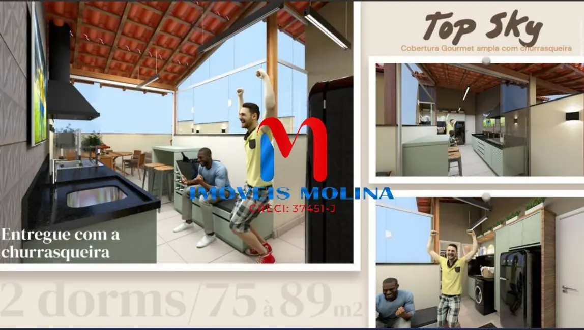 Foto 7 de Apartamento com 2 quartos à venda, 75m2 em Santa Maria, Santo Andre - SP