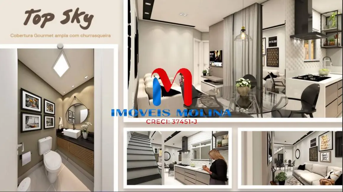 Foto 4 de Apartamento com 2 quartos à venda, 75m2 em Santa Maria, Santo Andre - SP