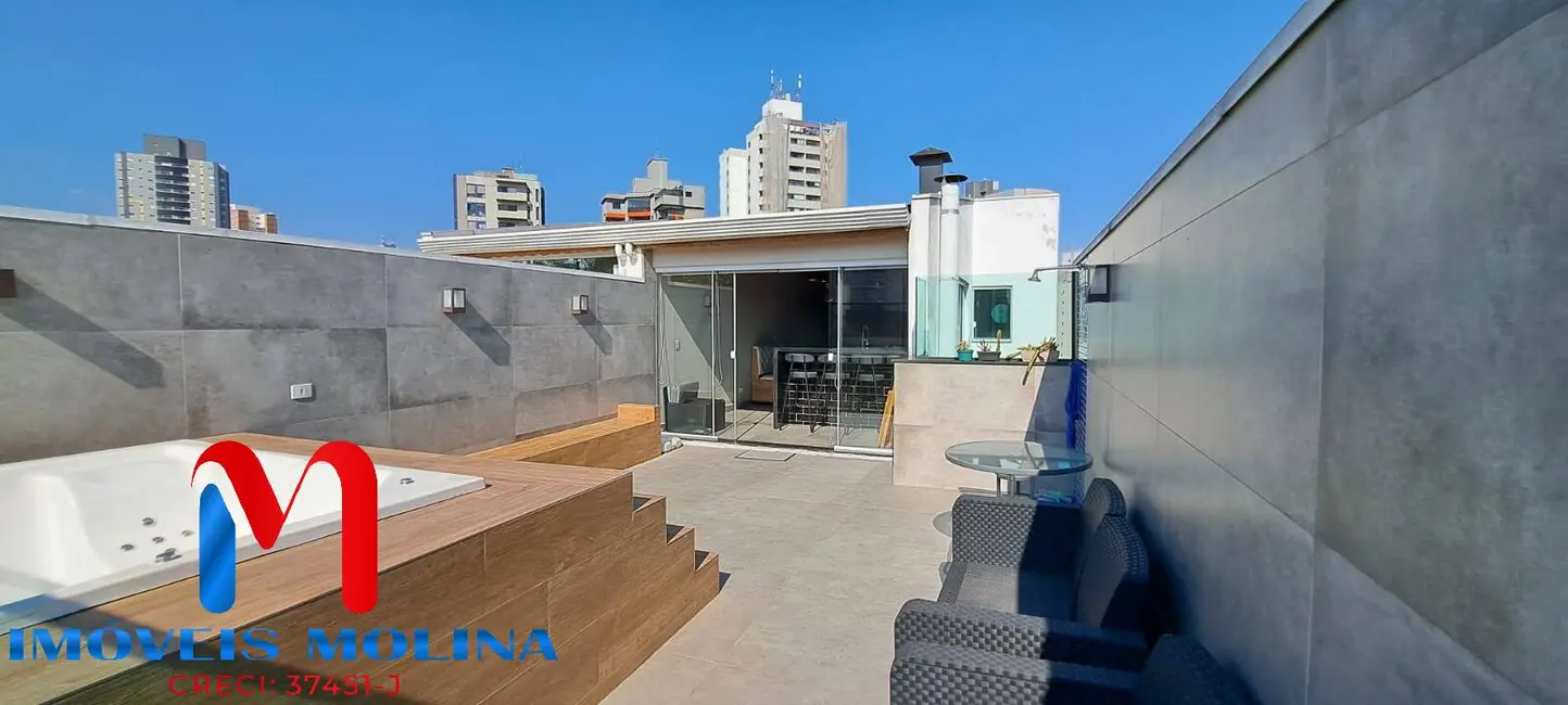 Foto 1 de Cobertura com 2 quartos à venda, 75m2 em Vila Valparaíso, Santo Andre - SP