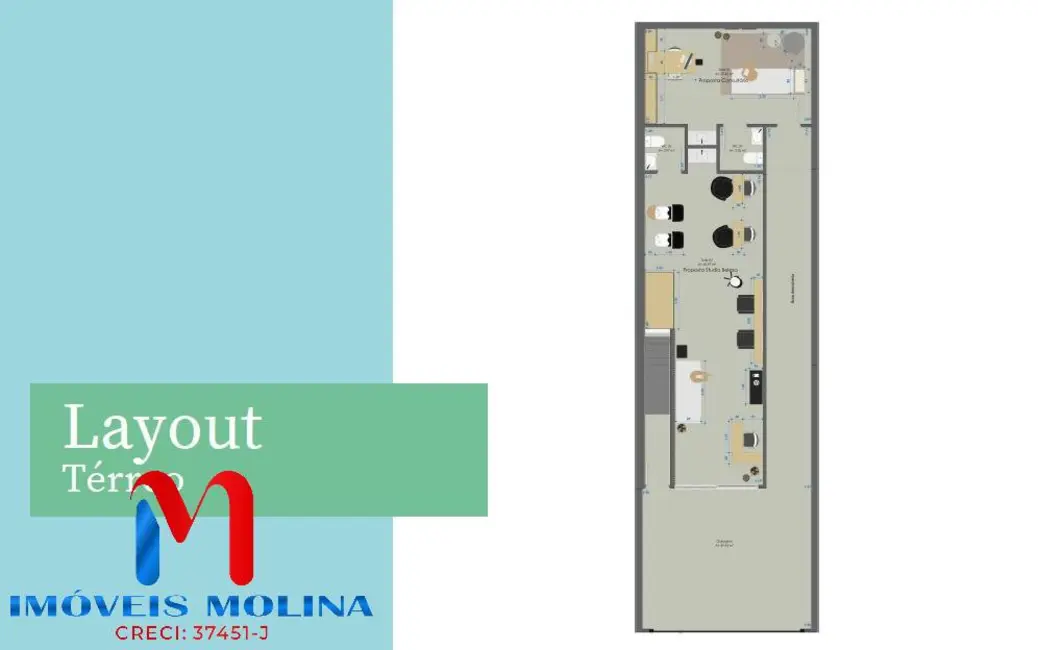 Foto 6 de Sala Comercial para alugar, 300m2 em Parque Fongaro, São Paulo - SP