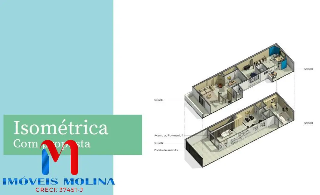 Foto 3 de Sala Comercial para alugar, 300m2 em Parque Fongaro, São Paulo - SP