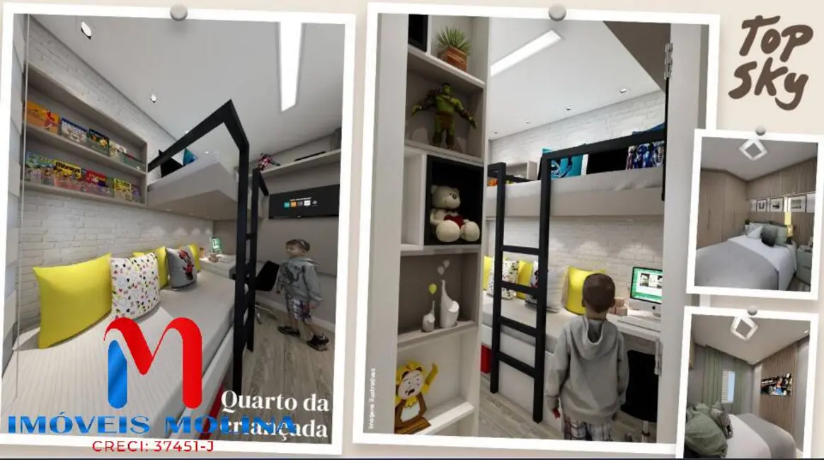 Foto 5 de Cobertura com 2 quartos à venda, 90m2 em Santa Maria, Santo Andre - SP