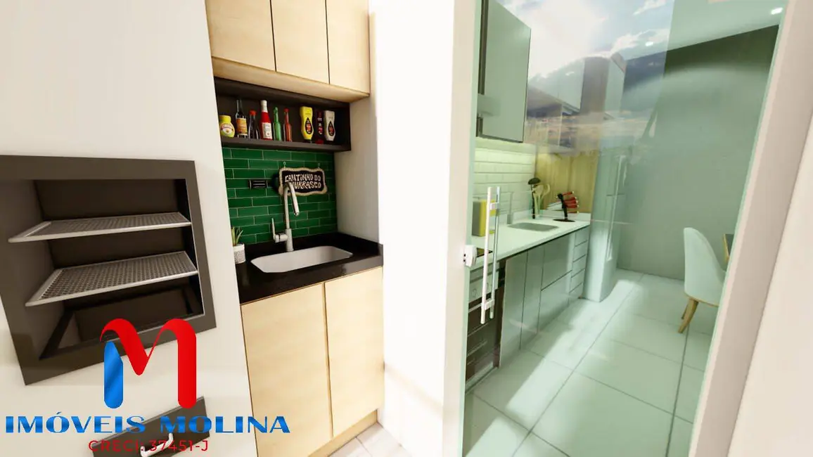 Foto 2 de Apartamento com 2 quartos à venda, 46m2 em Santa Maria, Santo Andre - SP