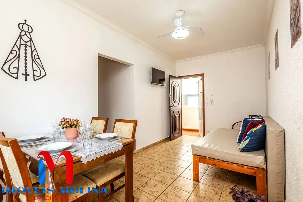 Foto 2 de Apartamento com 1 quarto à venda, 43m2 em Canto do Forte, Praia Grande - SP