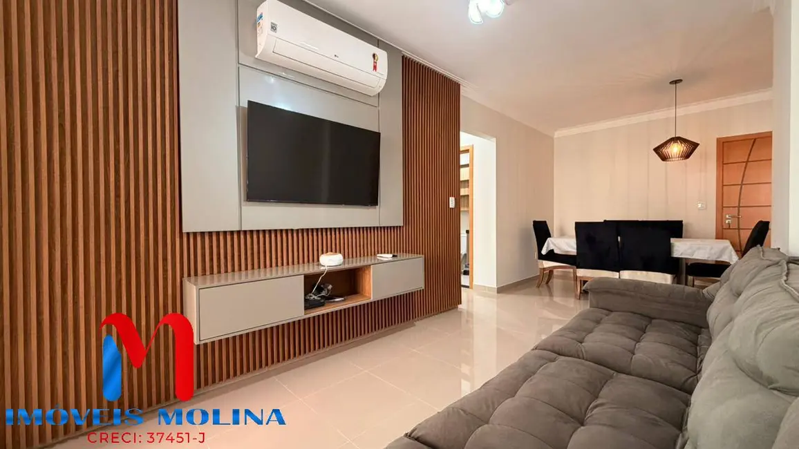 Foto 1 de Apartamento com 2 quartos à venda em Aviação, Praia Grande - SP