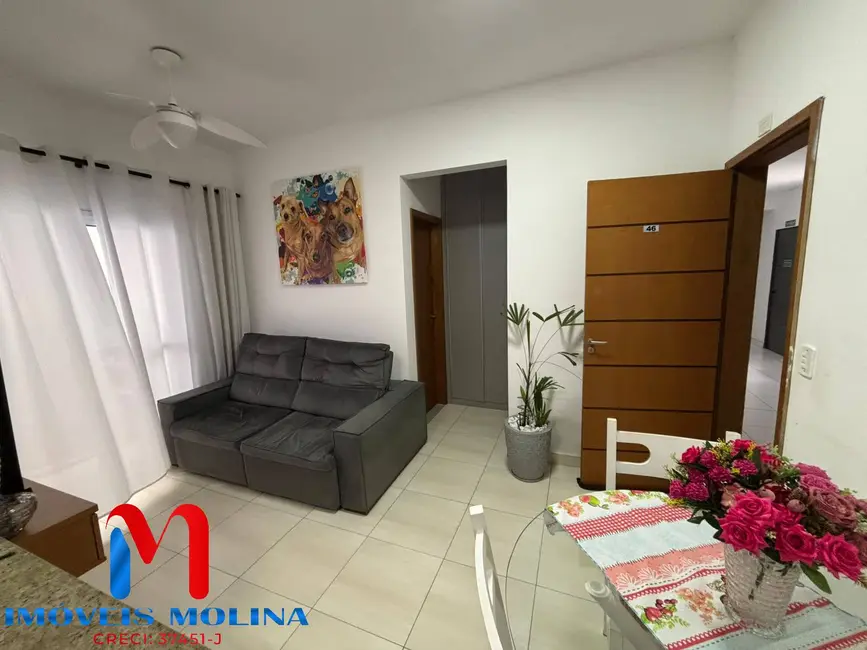 Foto 3 de Apartamento com 1 quarto à venda em Canto do Forte, Praia Grande - SP