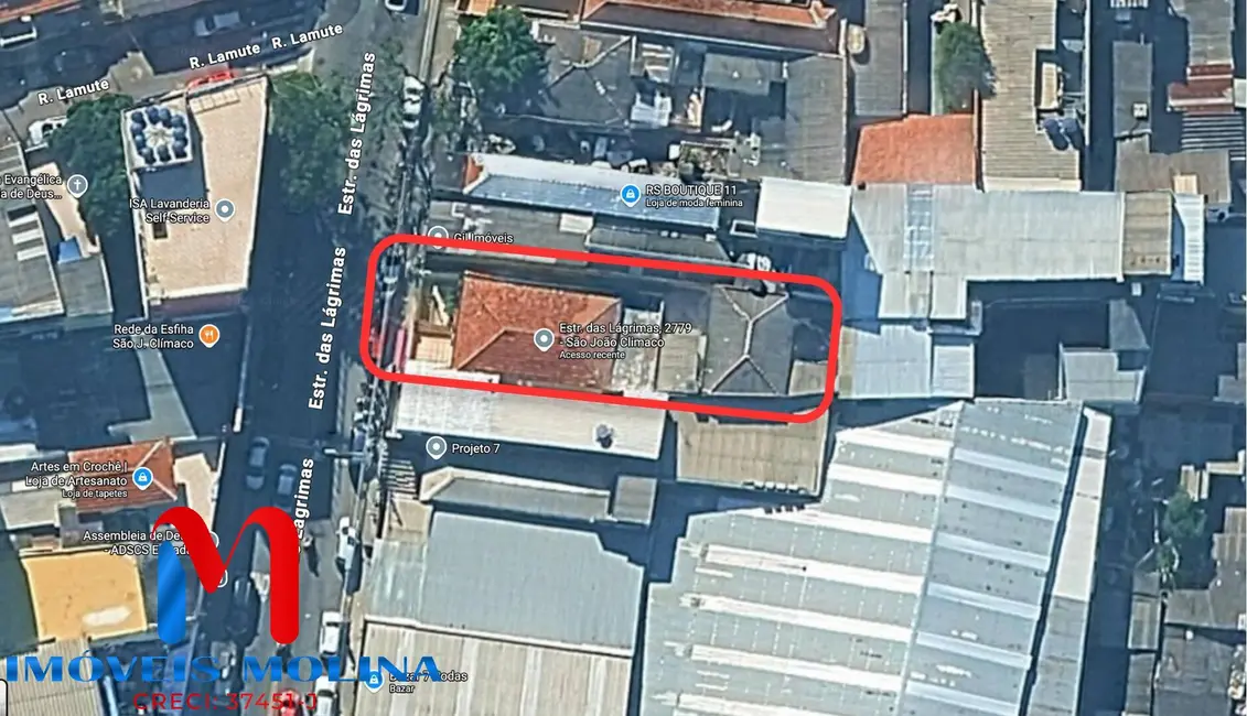 Sala Comercial à venda, 280m2 em São João Clímaco, São Paulo - SP - imagem 2 Foto 2 de Sala Comercial à venda, 280m2 em São João Clímaco, São Paulo - SP