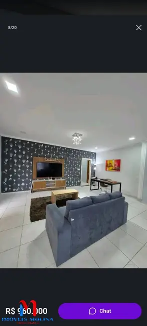 Foto 8 de Casa com 4 quartos à venda, 447m2 em Flórida, Praia Grande - SP