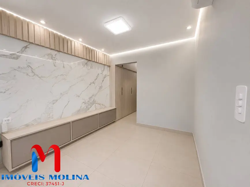 Foto 3 de Apartamento com 1 quarto para alugar, 60m2 em Canto do Forte, Praia Grande - SP