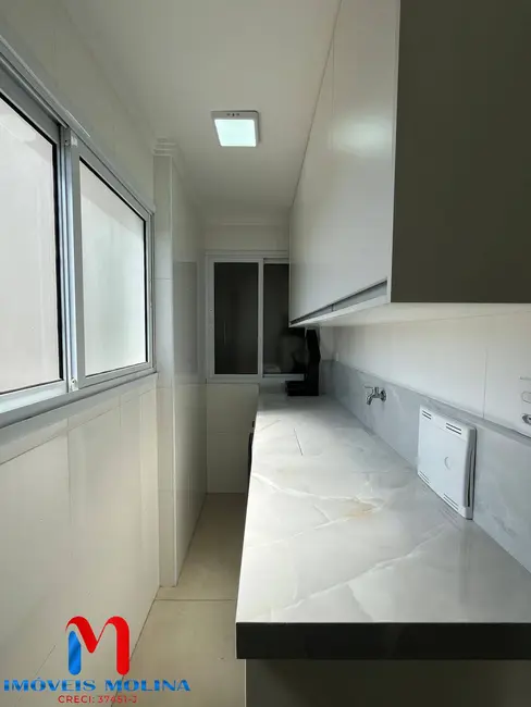 Foto 9 de Apartamento com 1 quarto para alugar, 60m2 em Canto do Forte, Praia Grande - SP