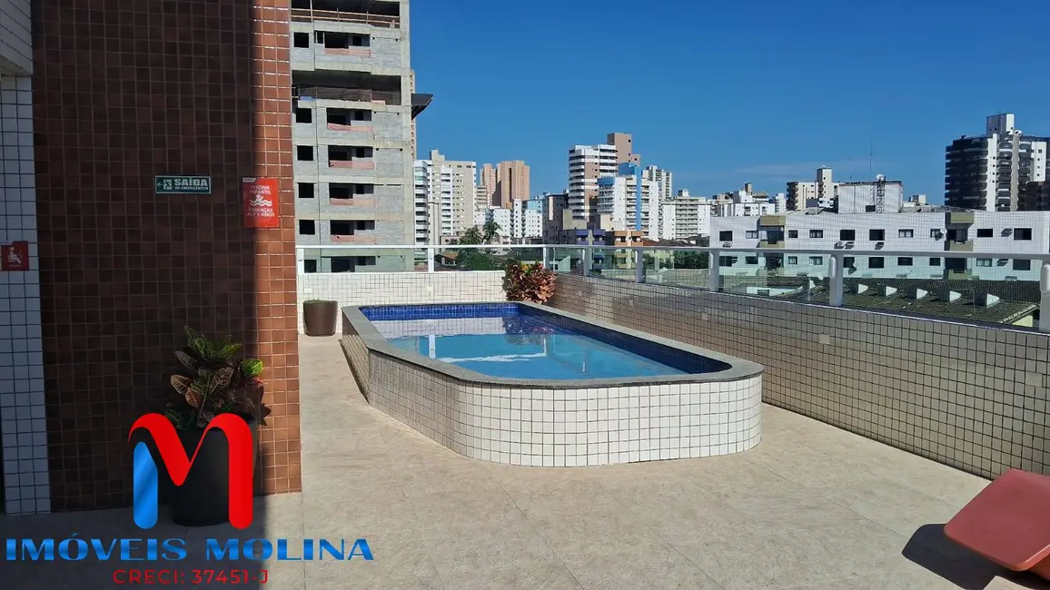Foto 1 de Apartamento com 2 quartos à venda e para alugar, 71m2 em Guilhermina, Praia Grande - SP