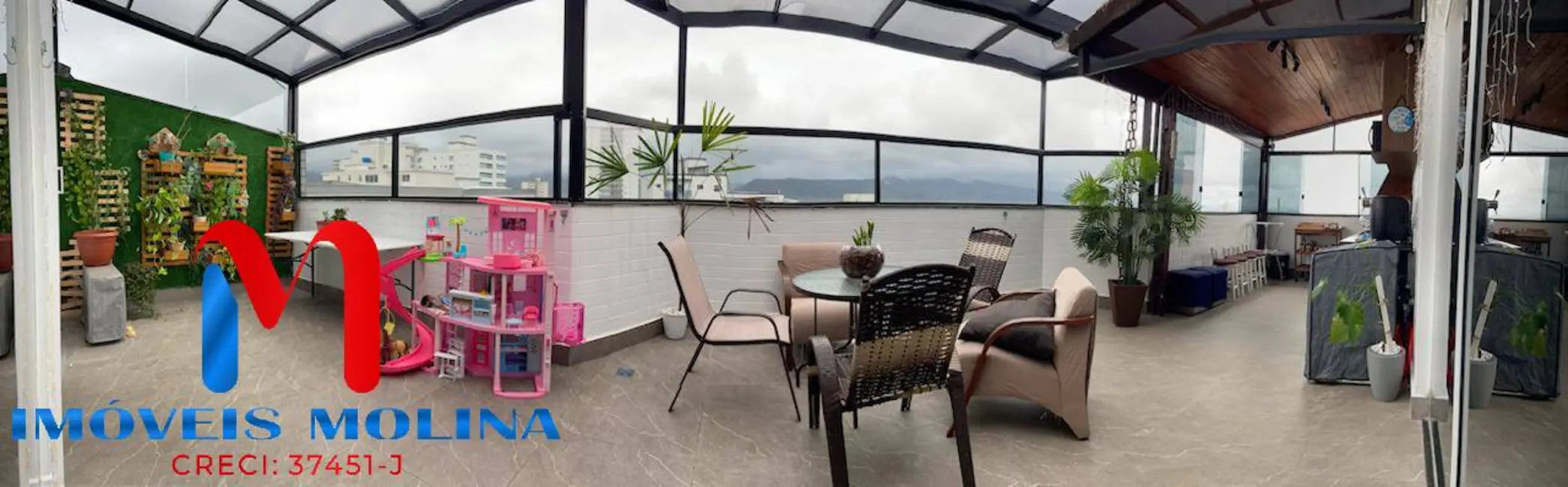 Foto 8 de Apartamento com 3 quartos à venda, 127m2 em Caiçara, Praia Grande - SP
