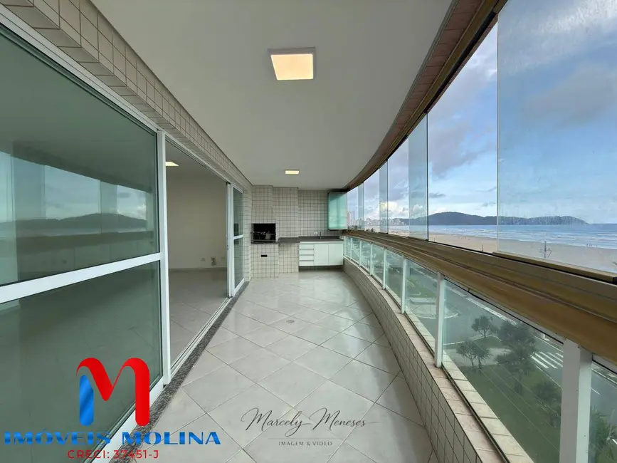 Foto 8 de Apartamento com 3 quartos para alugar, 170m2 em Aviação, Praia Grande - SP