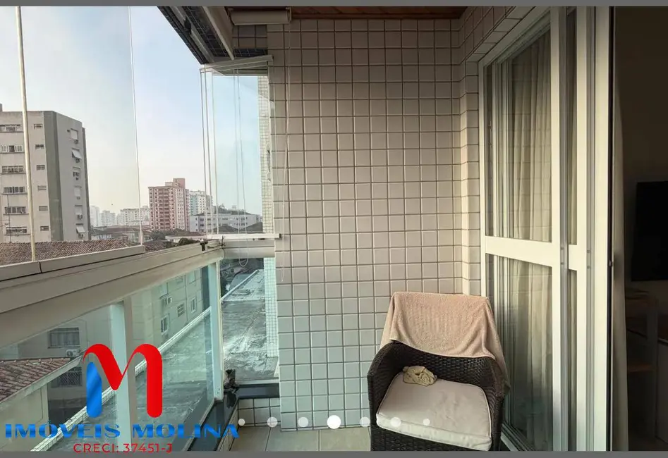 Foto 2 de Apartamento com 2 quartos à venda e para alugar, 96m2 em Embaré, Santos - SP