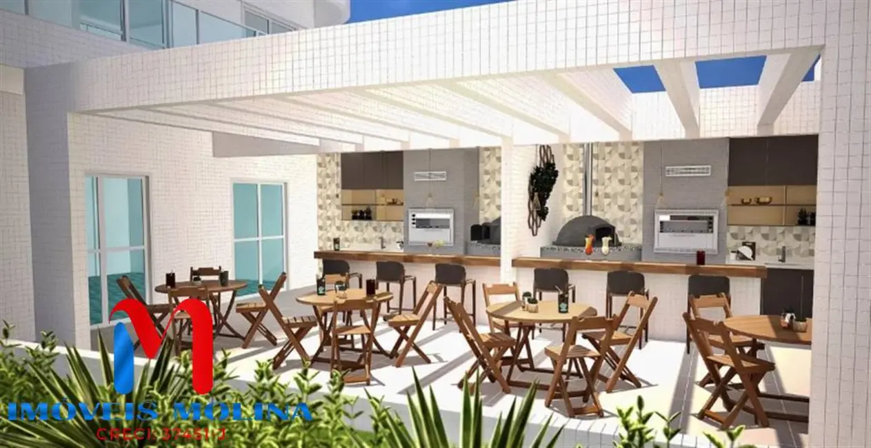 Foto 8 de Apartamento com 2 quartos à venda, 80m2 em Ocian, Praia Grande - SP