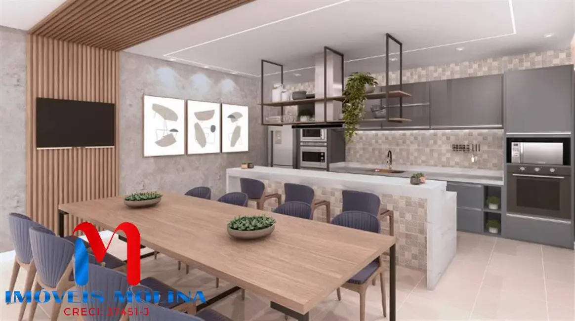 Foto 7 de Apartamento com 2 quartos à venda, 80m2 em Ocian, Praia Grande - SP