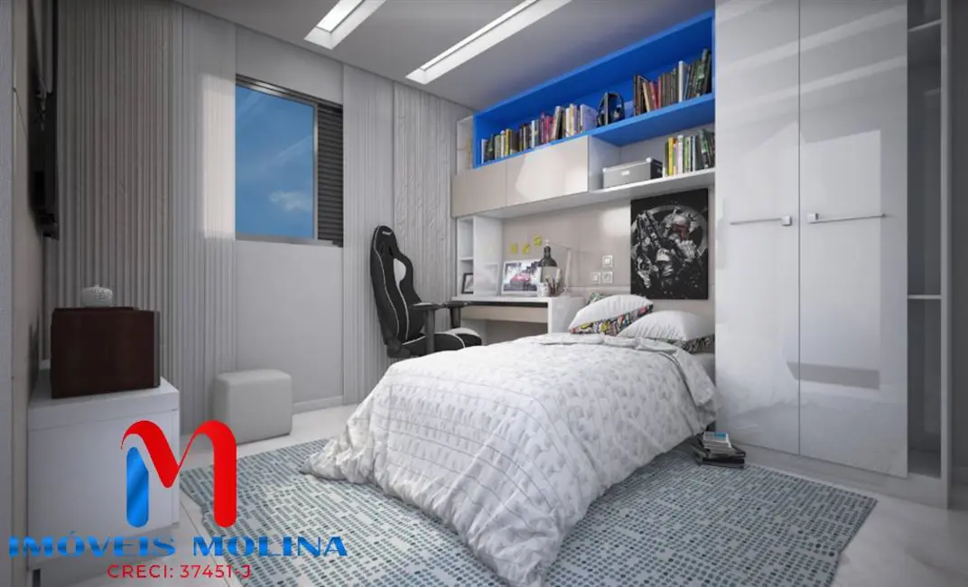 Foto 6 de Apartamento com 3 quartos à venda, 150m2 em Canto do Forte, Praia Grande - SP
