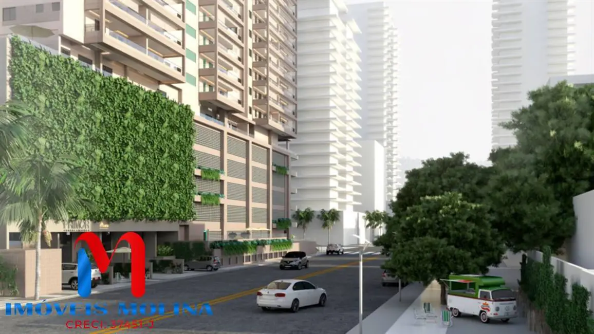 Foto 1 de Apartamento com 2 quartos à venda, 86m2 em Canto do Forte, Praia Grande - SP