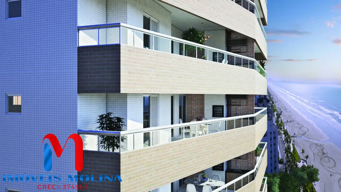 Foto 2 de Apartamento com 2 quartos à venda, 80m2 em Flórida, Praia Grande - SP