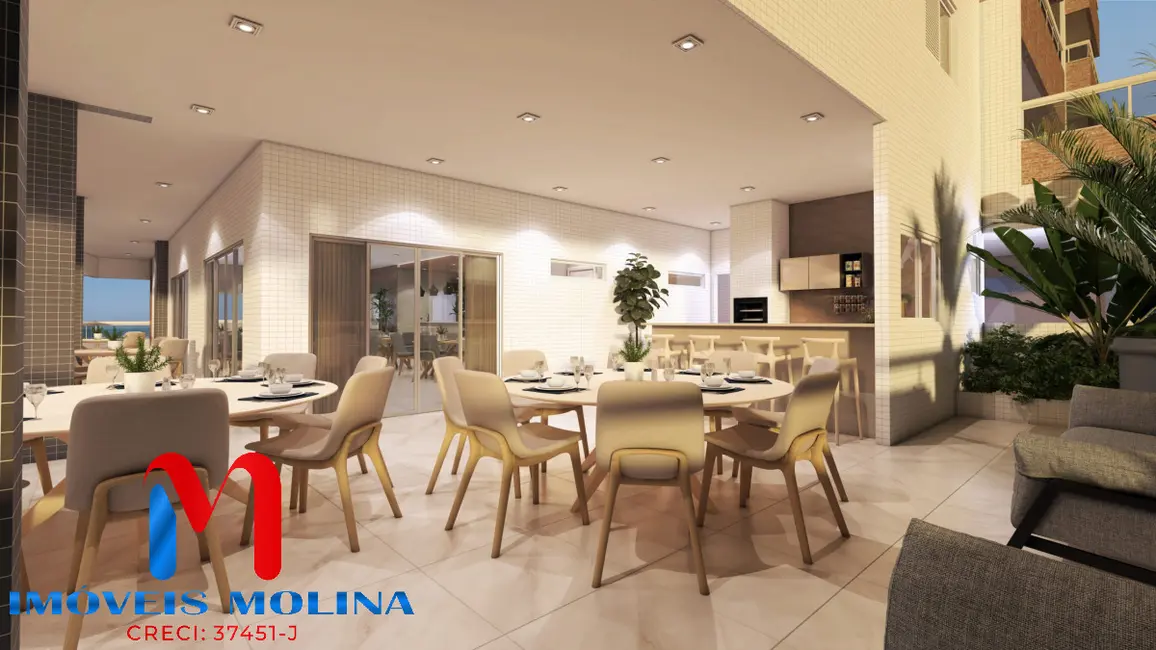 Foto 6 de Apartamento com 2 quartos à venda, 80m2 em Flórida, Praia Grande - SP