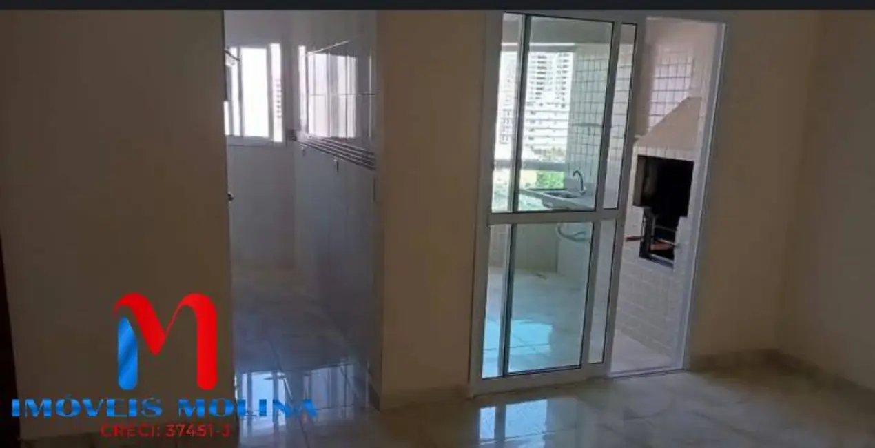 Foto 1 de Apartamento com 1 quarto à venda, 58m2 em Caiçara, Praia Grande - SP