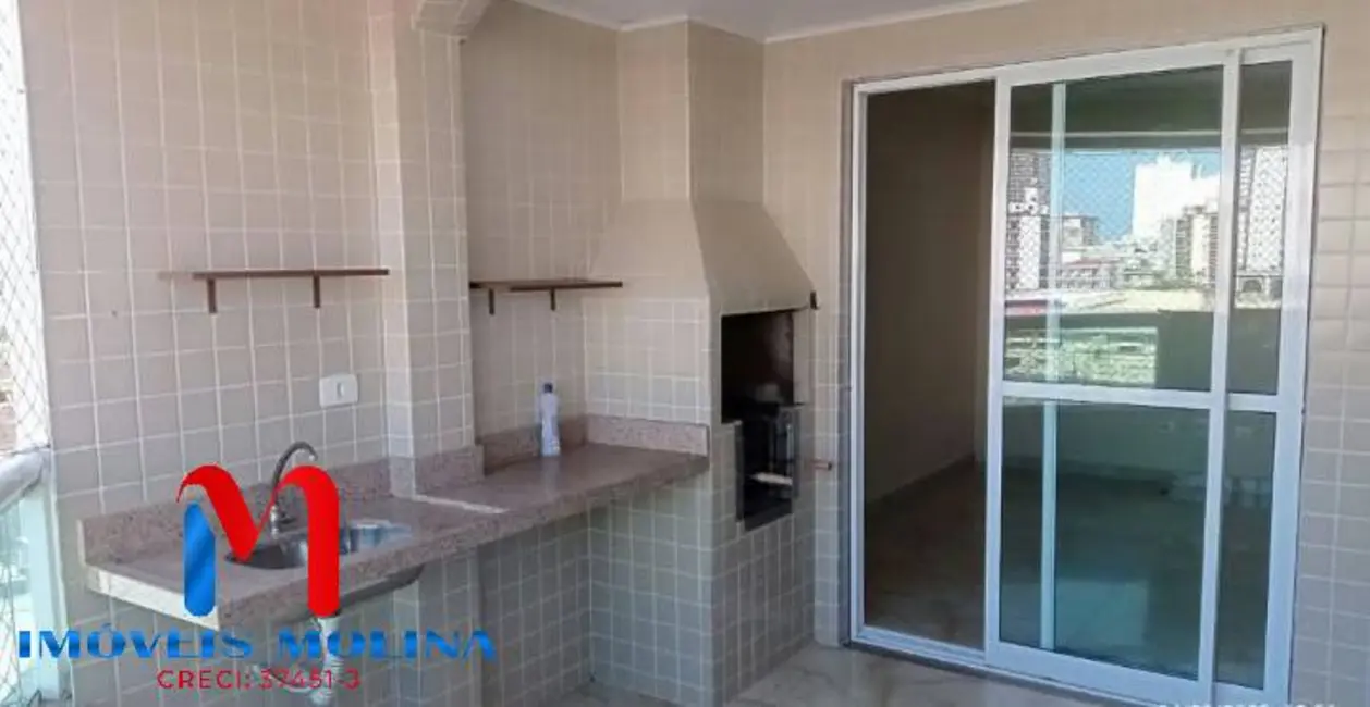 Foto 2 de Apartamento com 1 quarto à venda, 58m2 em Caiçara, Praia Grande - SP
