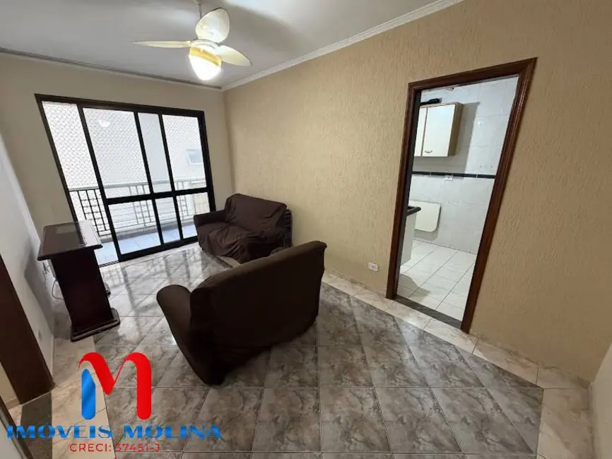 Foto 2 de Apartamento com 1 quarto à venda, 50m2 em Guilhermina, Praia Grande - SP
