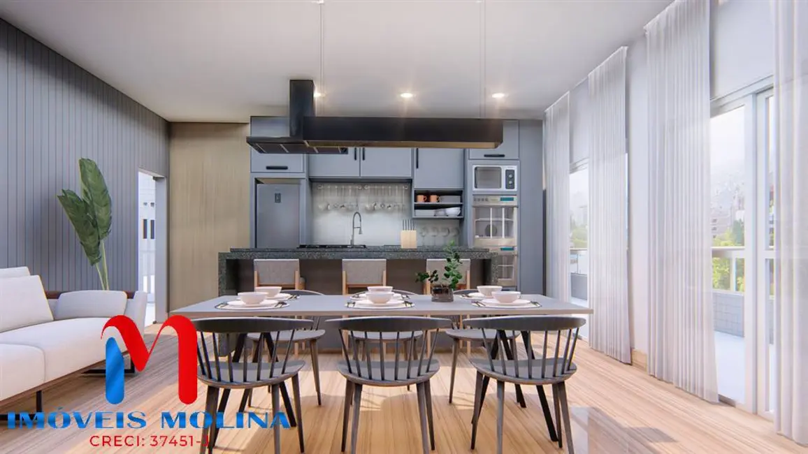 Foto 9 de Apartamento com 2 quartos à venda, 72m2 em Caiçara, Praia Grande - SP