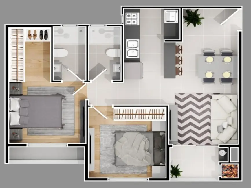 Foto 7 de Apartamento com 2 quartos à venda, 70m2 em Nações, Balneario Camboriu - SC