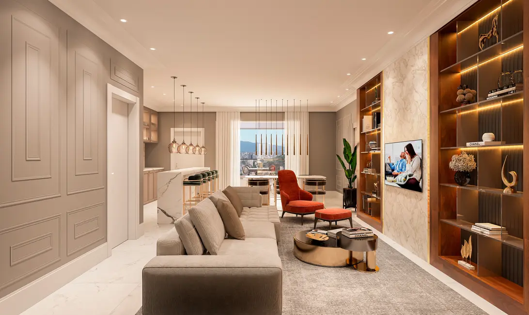 Foto 6 de Apartamento com 4 quartos à venda, 164m2 em Centro, Itapema - SC