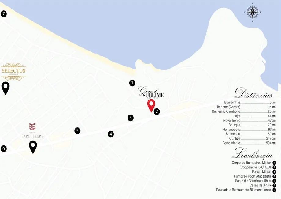 Foto 2 de Apartamento com 3 quartos à venda, 104m2 em Porto Belo - SC