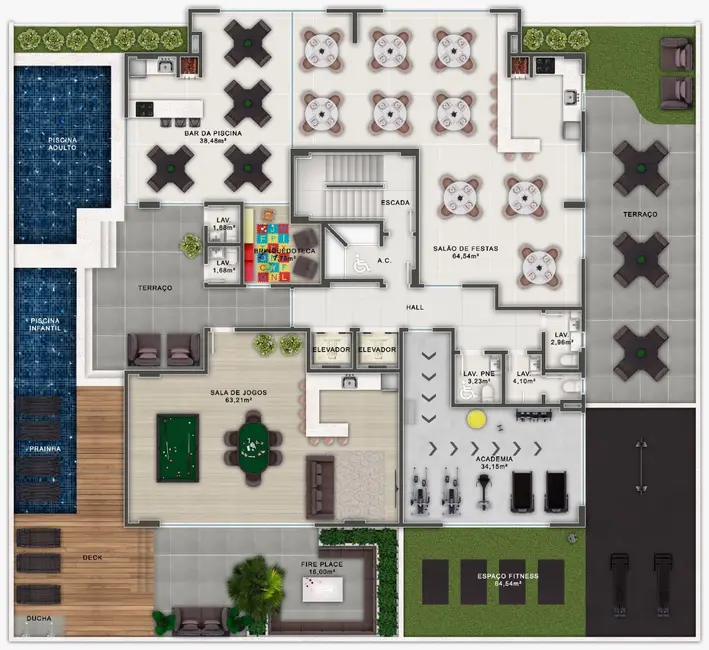 Apartamento com 2 quartos à venda, 71m2 em Porto Belo - SC - imagem 9 Foto 9 de Apartamento com 2 quartos à venda, 71m2 em Porto Belo - SC