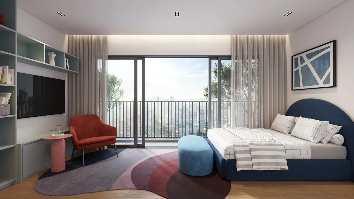 Foto 7 de Apartamento com 1 quarto à venda, 29m2 em Centro, Chapeco - SC