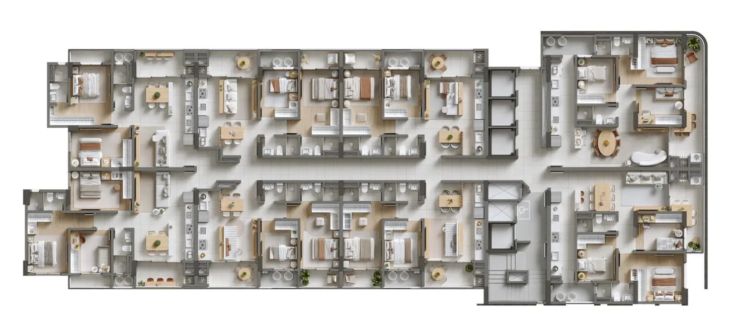 Apartamento com 2 quartos à venda, 70m2 em Itajai - SC - imagem 6 Foto 6 de Apartamento com 2 quartos à venda, 70m2 em Itajai - SC