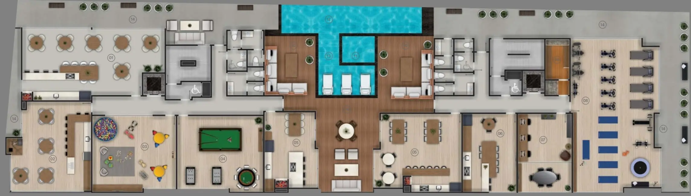 Foto 8 de Apartamento com 3 quartos à venda, 77m2 em Nações, Balneario Camboriu - SC