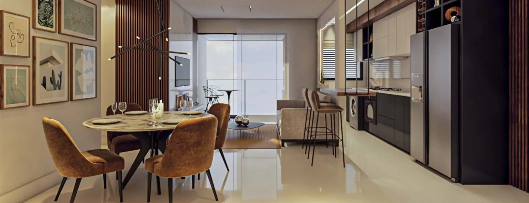 Apartamento com 2 quartos à venda, 60m2 em Nações, Balneario Camboriu - SC - imagem 7 Foto 7 de Apartamento com 2 quartos à venda, 60m2 em Nações, Balneario Camboriu - SC