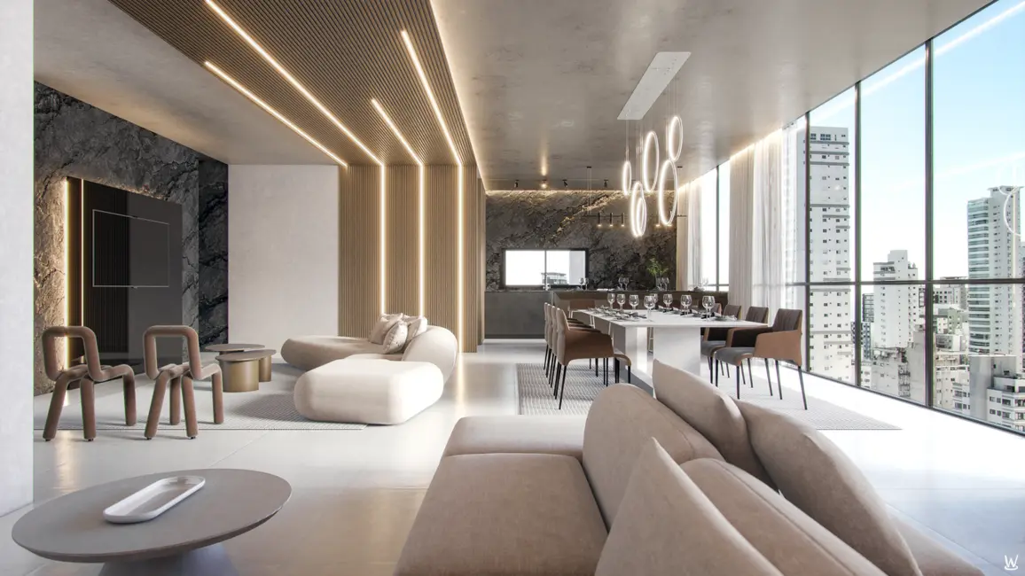 Apartamento com 4 quartos à venda, 204m2 em Centro, Balneario Camboriu - SC - imagem 6 Foto 6 de Apartamento com 4 quartos à venda, 204m2 em Centro, Balneario Camboriu - SC