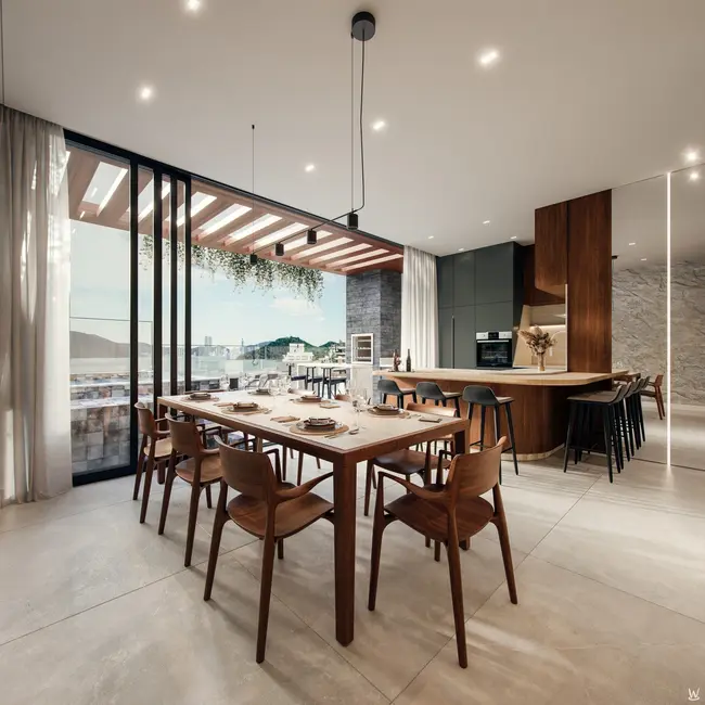 Apartamento com 4 quartos à venda, 264m2 em Itajai - SC - imagem 4 Foto 4 de Apartamento com 4 quartos à venda, 264m2 em Itajai - SC