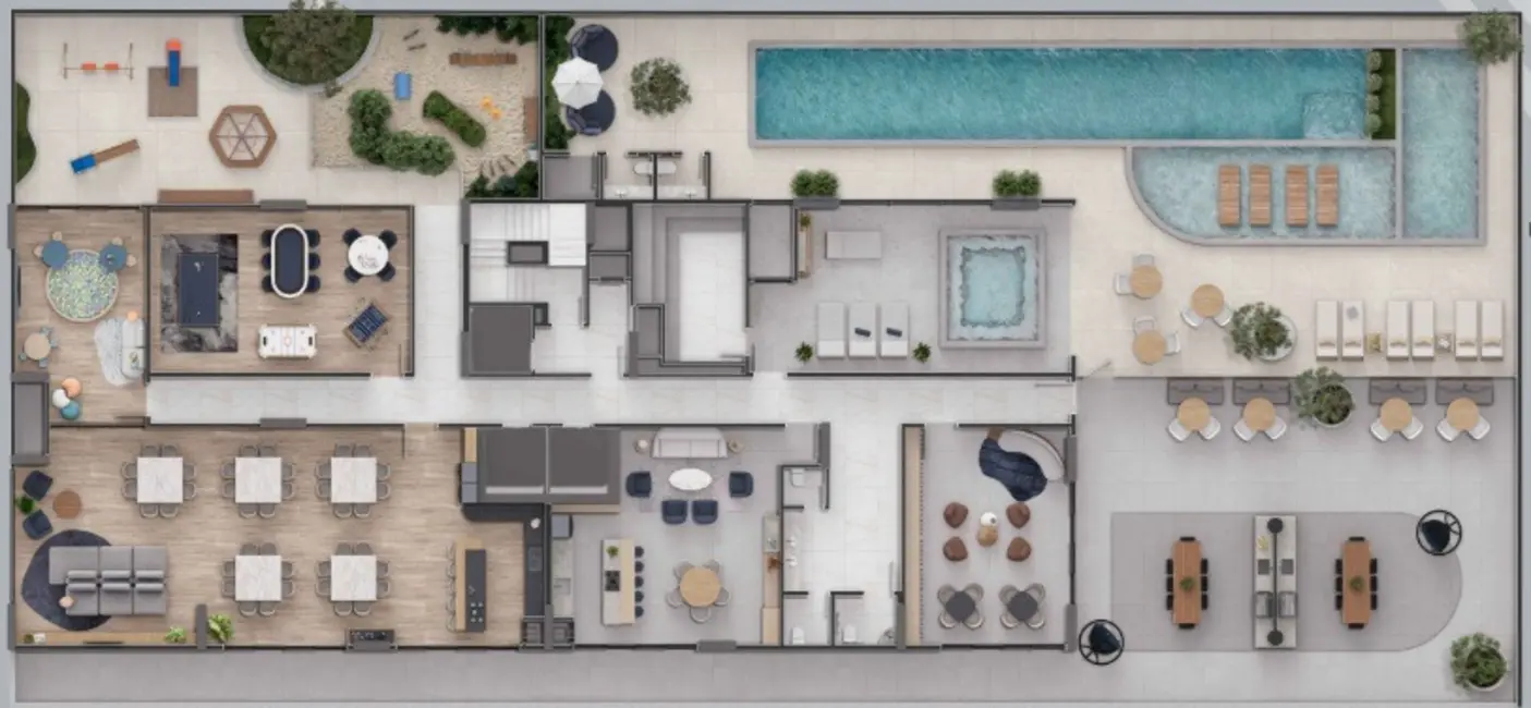 Apartamento com 3 quartos à venda, 120m2 em Itajai - SC - imagem 7 Foto 7 de Apartamento com 3 quartos à venda, 120m2 em Itajai - SC