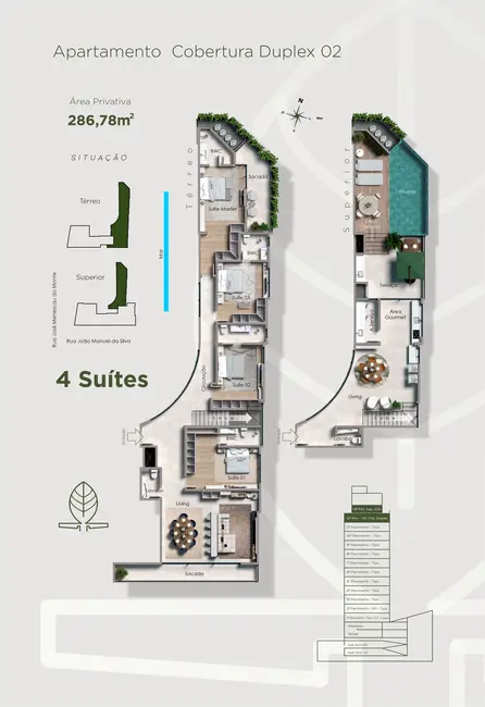Apartamento com 3 quartos à venda, 138m2 em Cabeçudas, Itajai - SC - imagem 9 Foto 9 de Apartamento com 3 quartos à venda, 138m2 em Cabeçudas, Itajai - SC