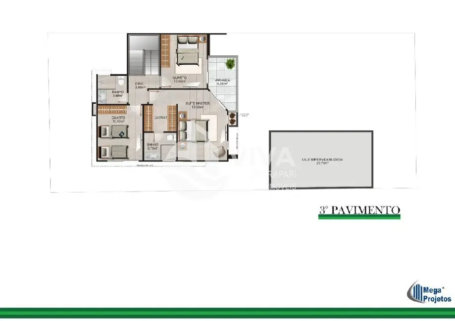 Foto 3 de Casa com 3 quartos à venda, 223m2 em Itapebussu, Guarapari - ES