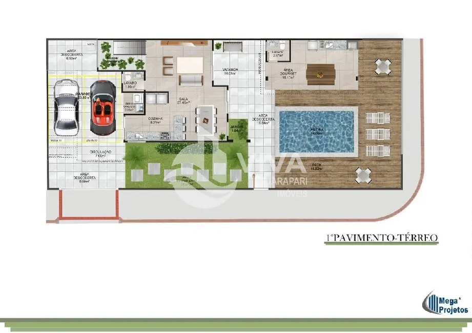 Foto 2 de Casa com 3 quartos à venda, 223m2 em Itapebussu, Guarapari - ES