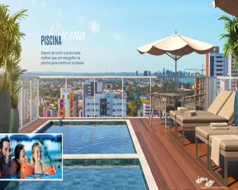 Apartamento com 3 quartos à venda, 130m2 em Praia do Morro, Guarapari - ES - imagem 3 Foto 3 de Apartamento com 3 quartos à venda, 130m2 em Praia do Morro, Guarapari - ES