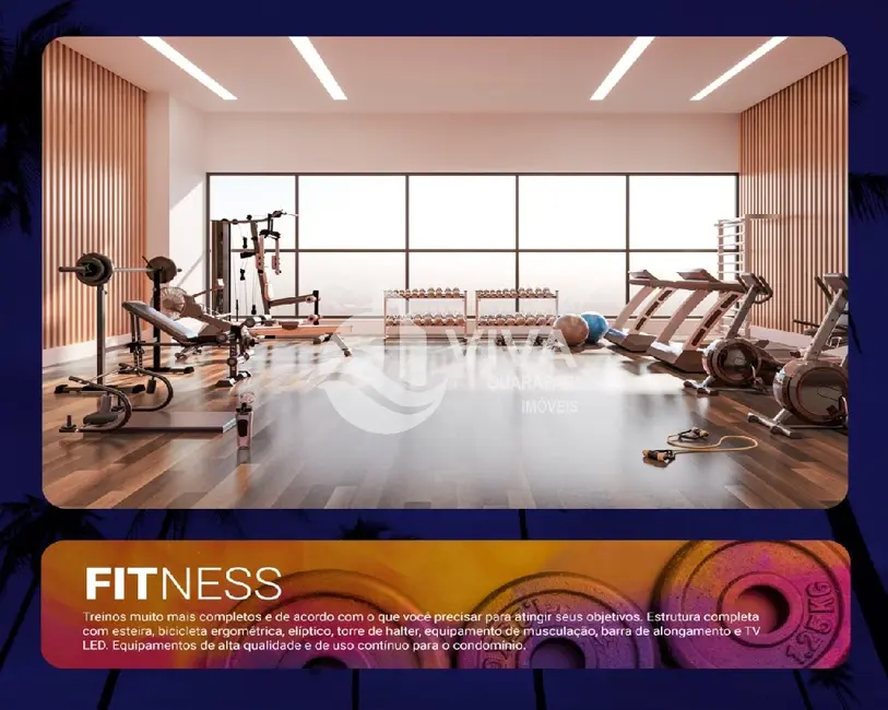 Apartamento com 3 quartos à venda, 102m2 em Praia do Morro, Guarapari - ES - imagem 5 Foto 5 de Apartamento com 3 quartos à venda, 102m2 em Praia do Morro, Guarapari - ES