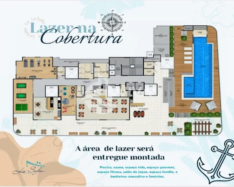 Foto 7 de Apartamento com 3 quartos à venda, 111m2 em Enseada Azul, Guarapari - ES