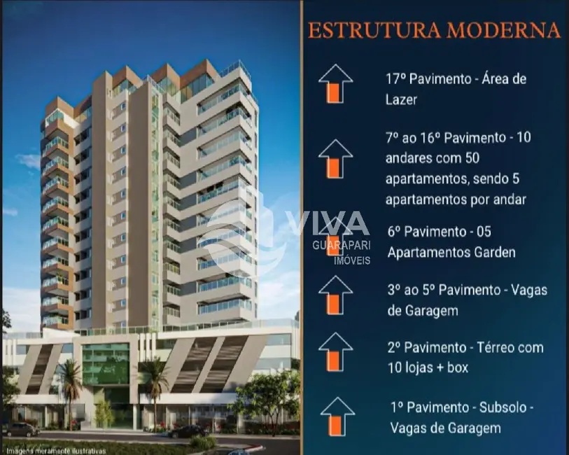Apartamento com 2 quartos à venda, 67m2 em Muquiçaba, Guarapari - ES - imagem 3 Foto 3 de Apartamento com 2 quartos à venda, 67m2 em Muquiçaba, Guarapari - ES