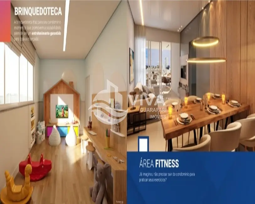 Apartamento com 3 quartos à venda, 117m2 em Praia do Morro, Guarapari - ES - imagem 5 Foto 5 de Apartamento com 3 quartos à venda, 117m2 em Praia do Morro, Guarapari - ES