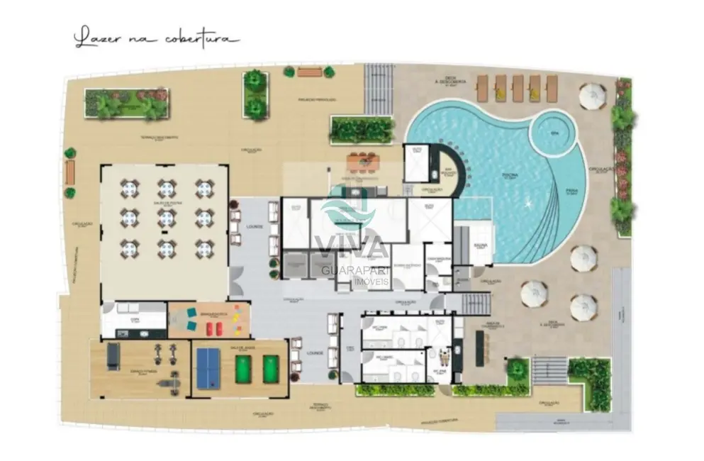 Apartamento com 4 quartos à venda, 213m2 em Praia do Morro, Guarapari - ES - imagem 8 Foto 8 de Apartamento com 4 quartos à venda, 213m2 em Praia do Morro, Guarapari - ES