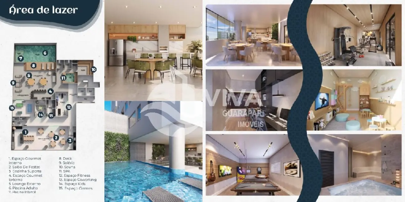 Apartamento com 2 quartos à venda, 65m2 em Enseada Azul, Guarapari - ES - imagem 4 Foto 4 de Apartamento com 2 quartos à venda, 65m2 em Enseada Azul, Guarapari - ES