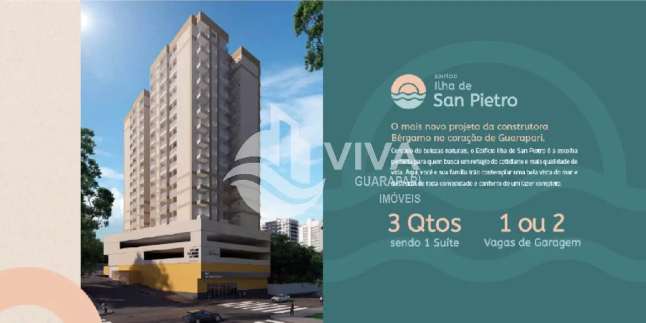 Apartamento com 3 quartos à venda, 96m2 em Ipiranga, Guarapari - ES - imagem 4 Foto 4 de Apartamento com 3 quartos à venda, 96m2 em Ipiranga, Guarapari - ES